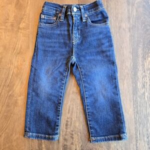 Polo Ralph Lauren Classic Blue Denim Baby Toddler Jeans Size 24 Months